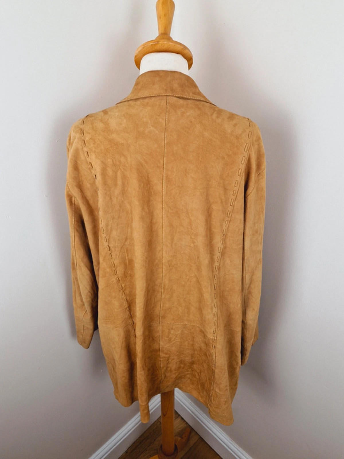 Tan Suede Jacket M L