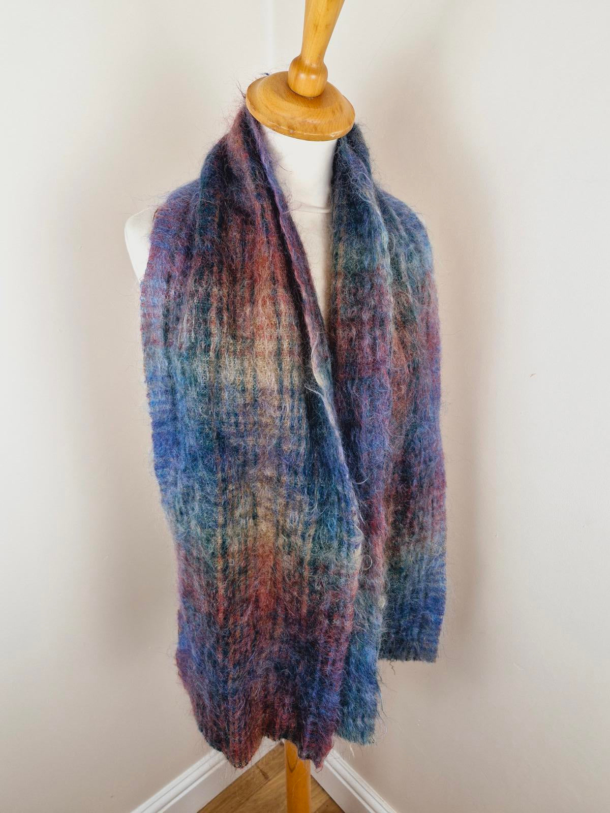Mohair Pastel Scarf