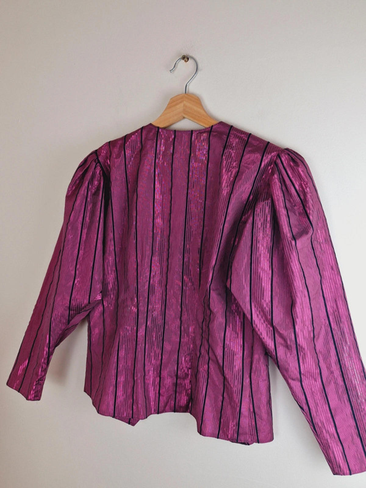 Pink Metallic Jacket UK8 S