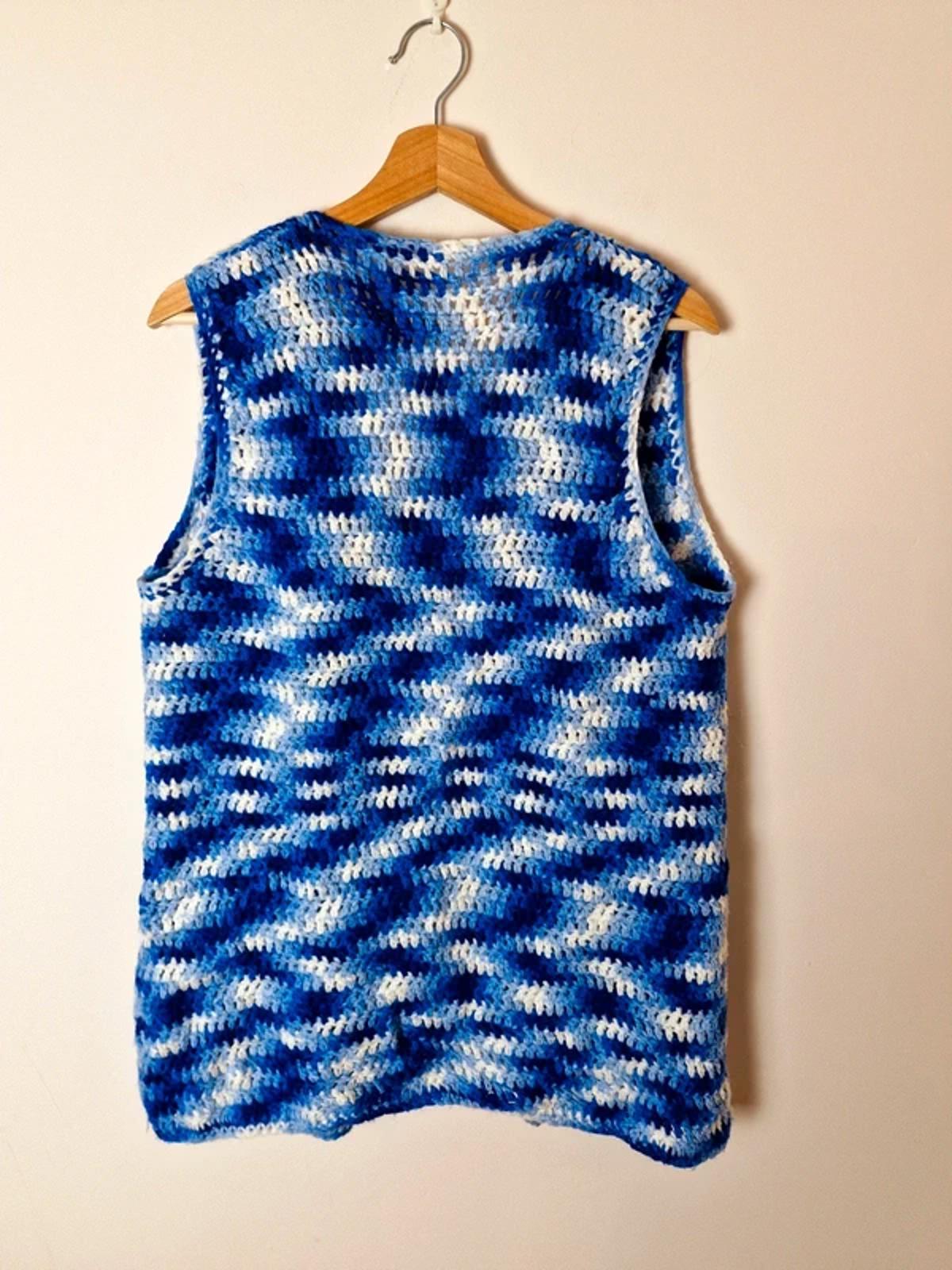 Handknitted Waistcoat M UK12