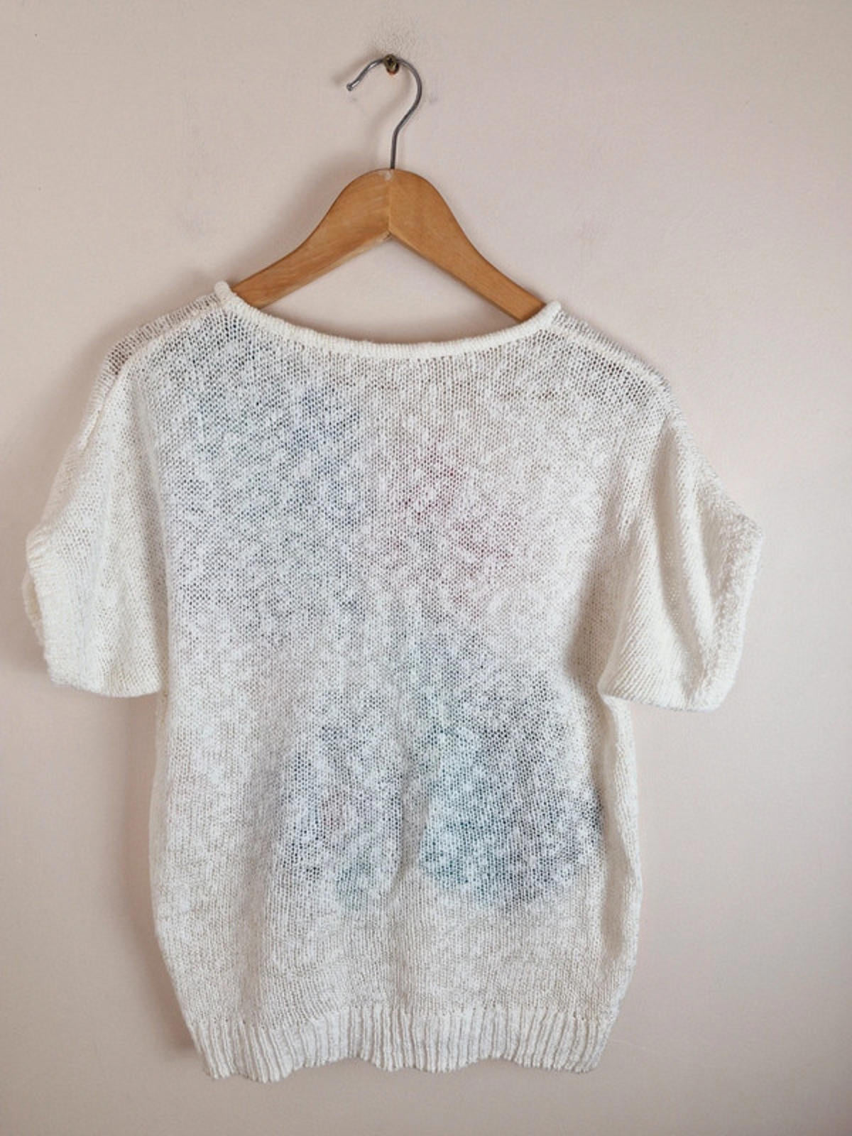 80s Knitted Jumper Top M