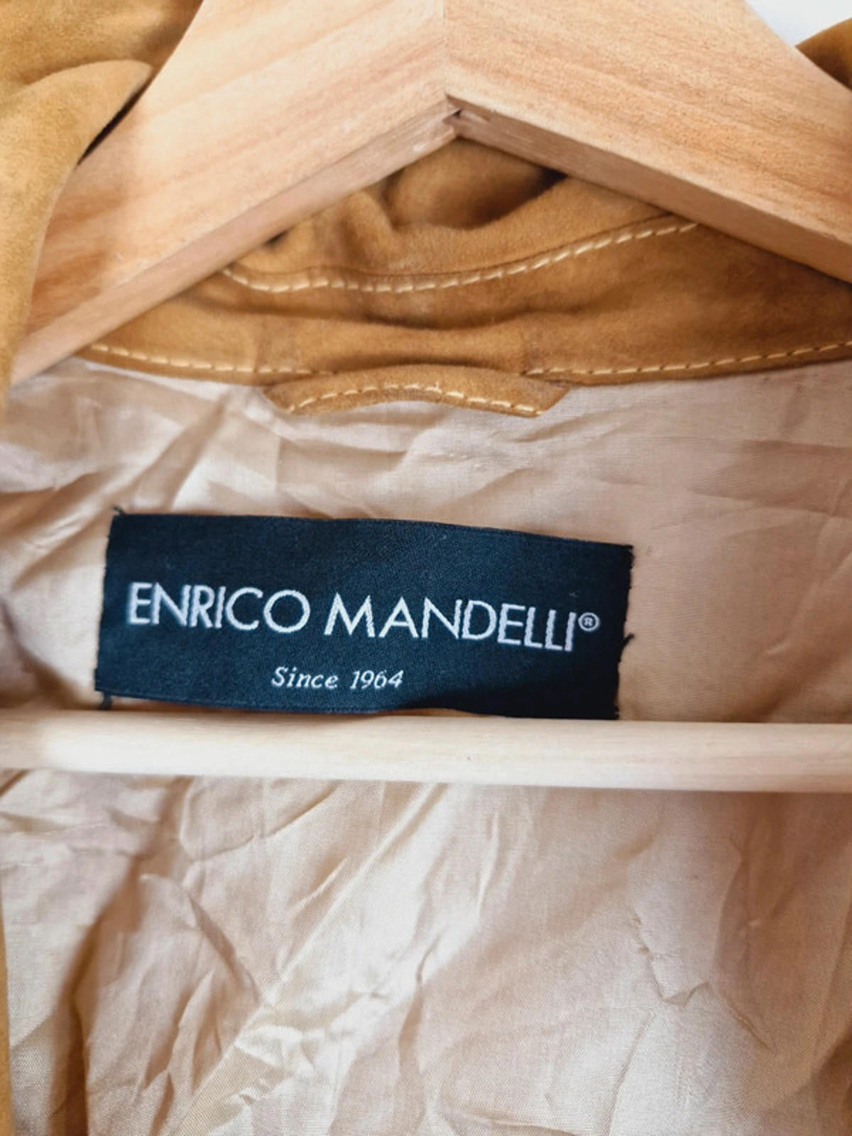 Tan Suede Jacket M L
