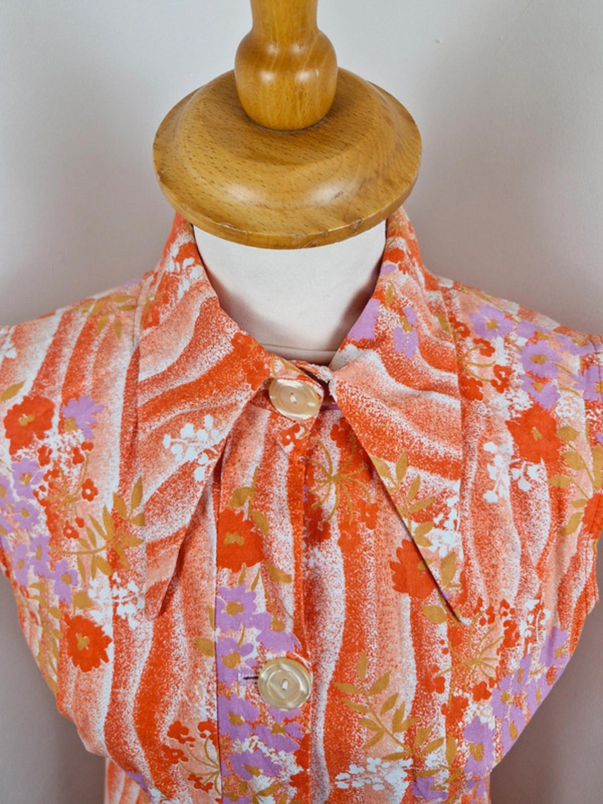1970s Summer Dress S