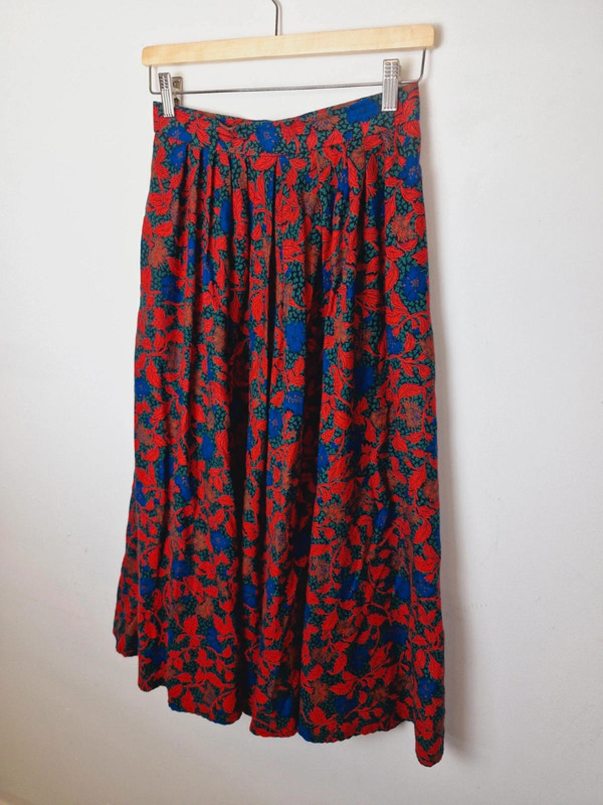 Womens Vintage Long Aline Maxi Midi Skirt Richards S