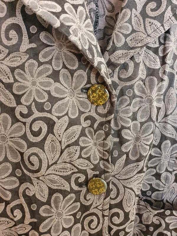 1970s Jacket Blazer UK14 L