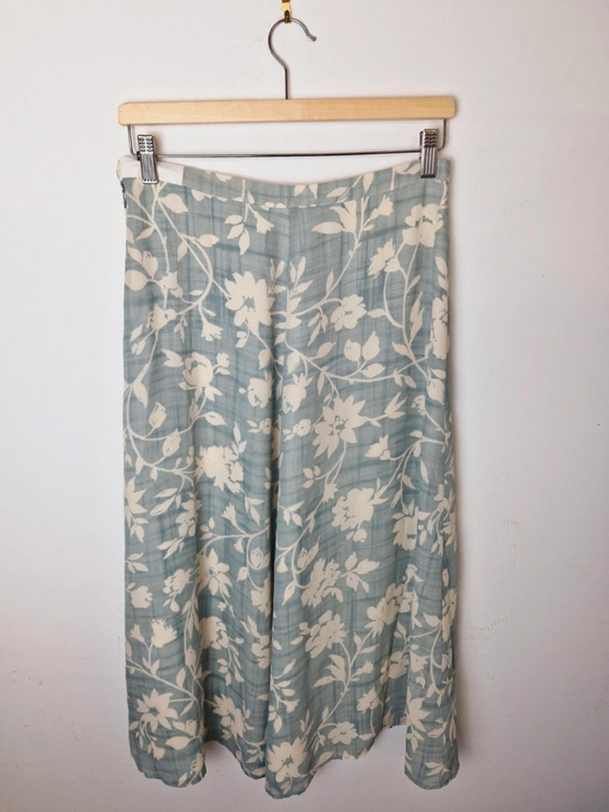 Womens Vintage Laura Ashley Long Aline Midi Skirt S