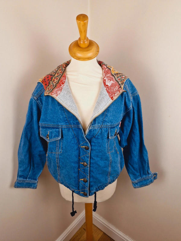 90s Denim Jacket S M