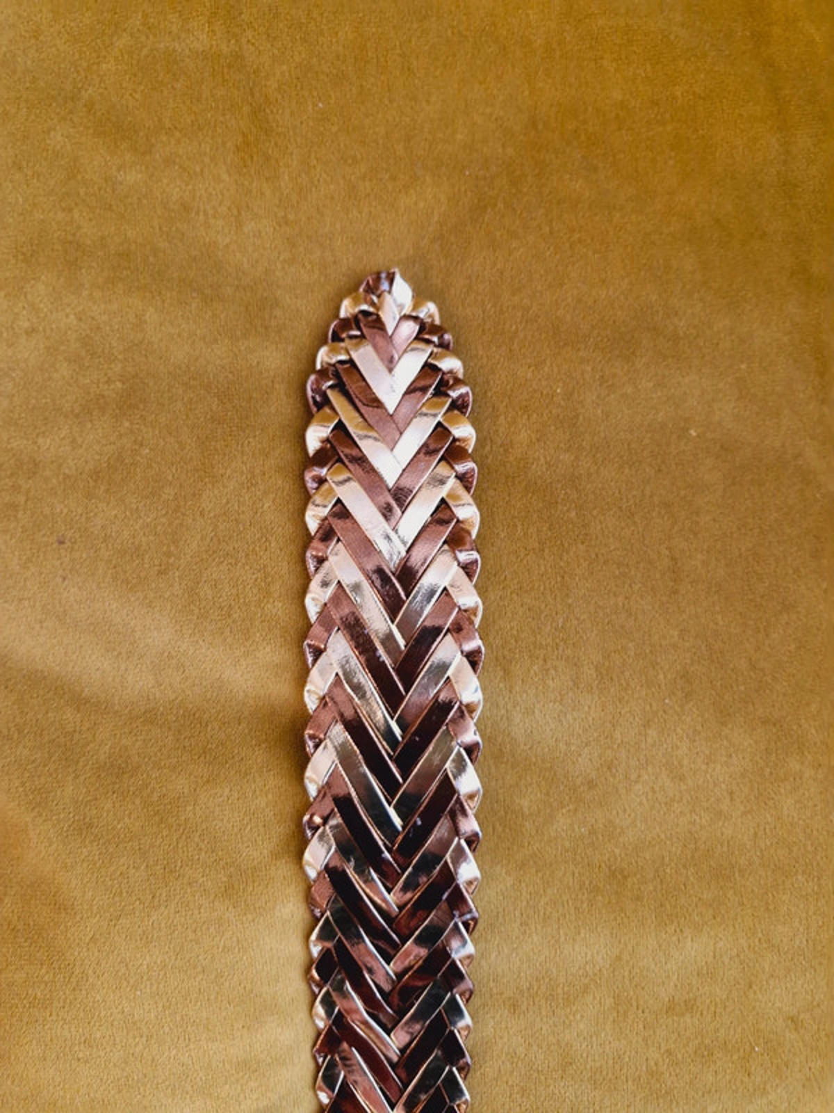 Gold Plaited Belt