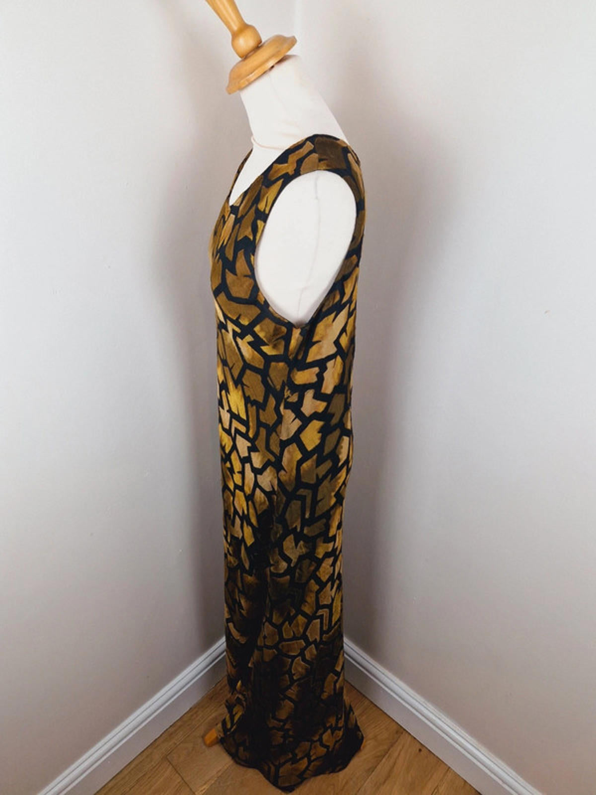 90s Long Slip Dress L