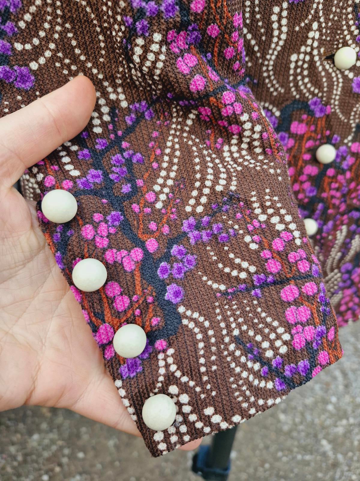 1970s Jacket Blazer S UK10