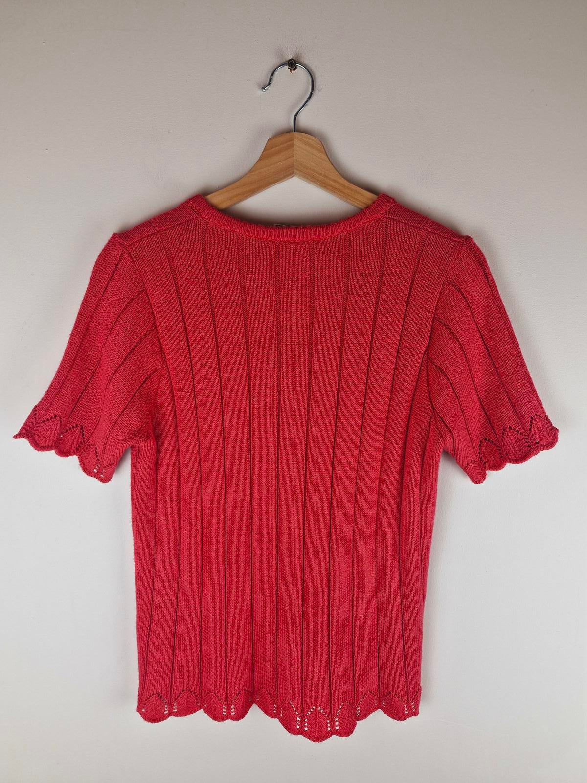 1970s Knitted Top M