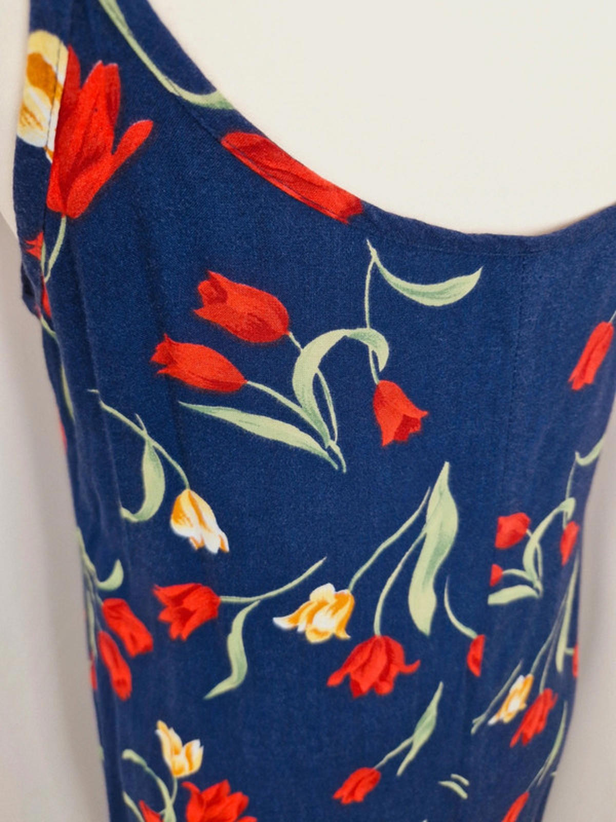 Long Tulip Slip Dress M