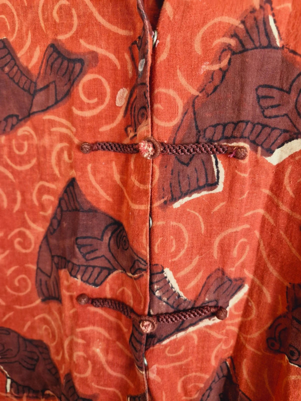 Anokhi Block Print Cotton Shirt S UK10