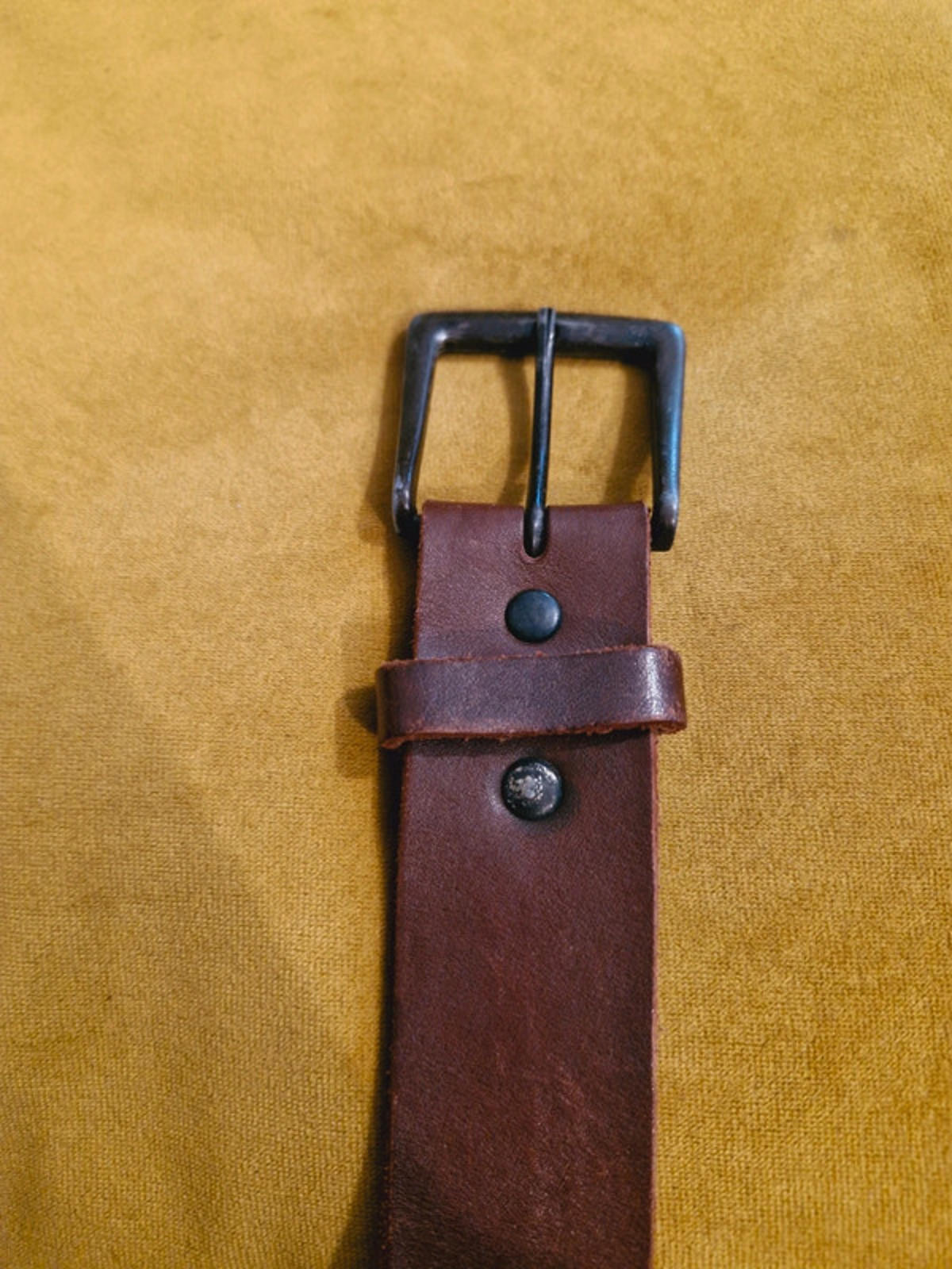 Mens Leather Western Belt