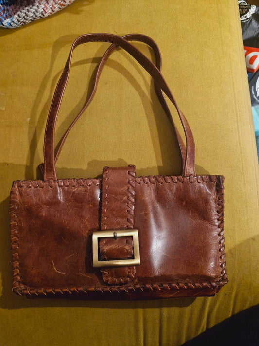 Leather Shoulder Bag