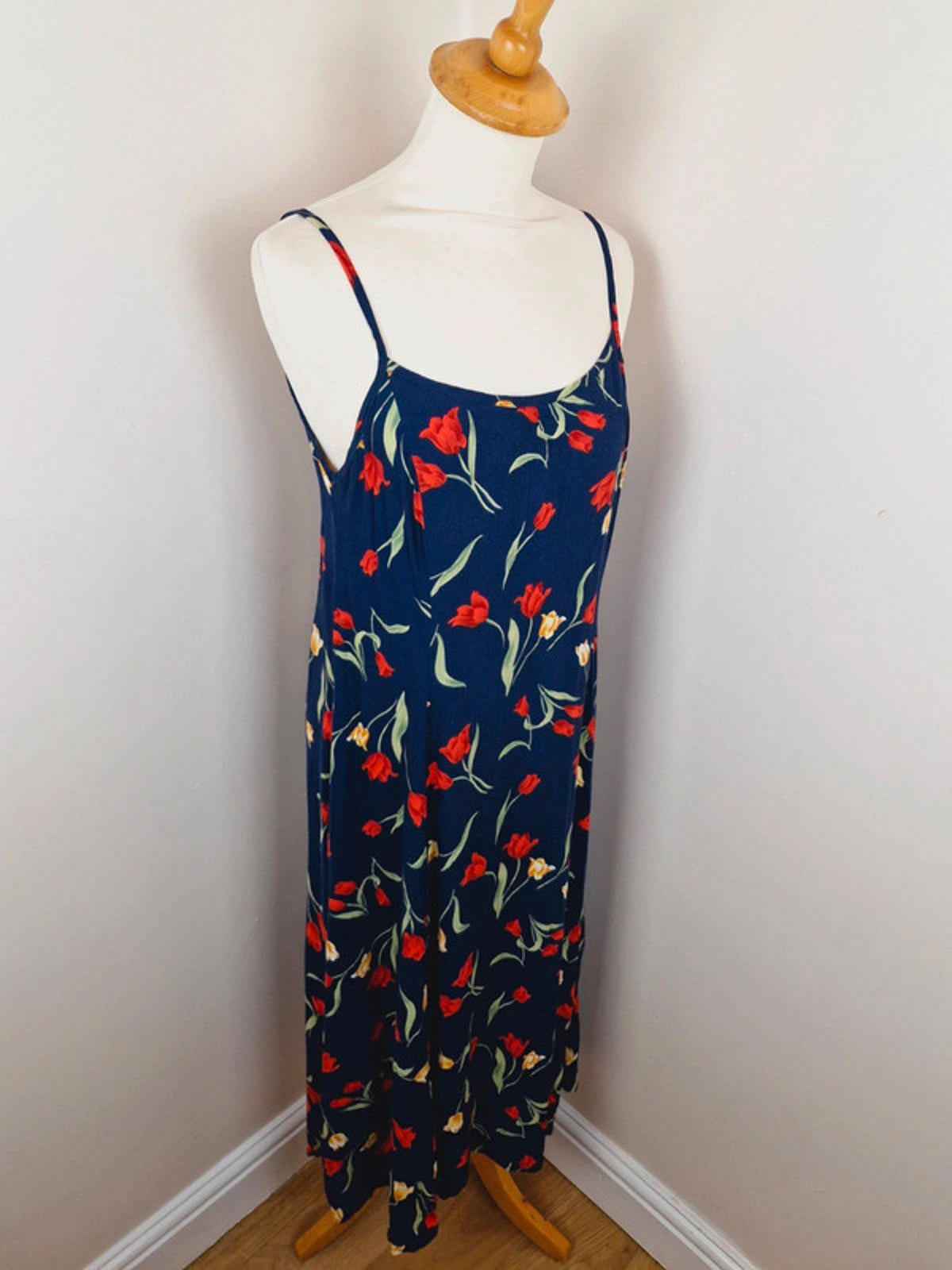 Long Tulip Slip Dress M