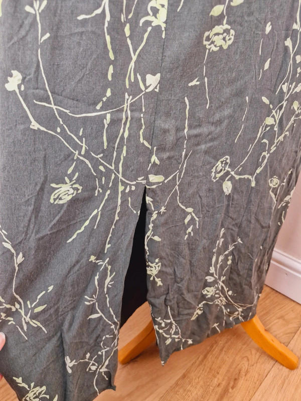 90s Long Green Slip Dress XL