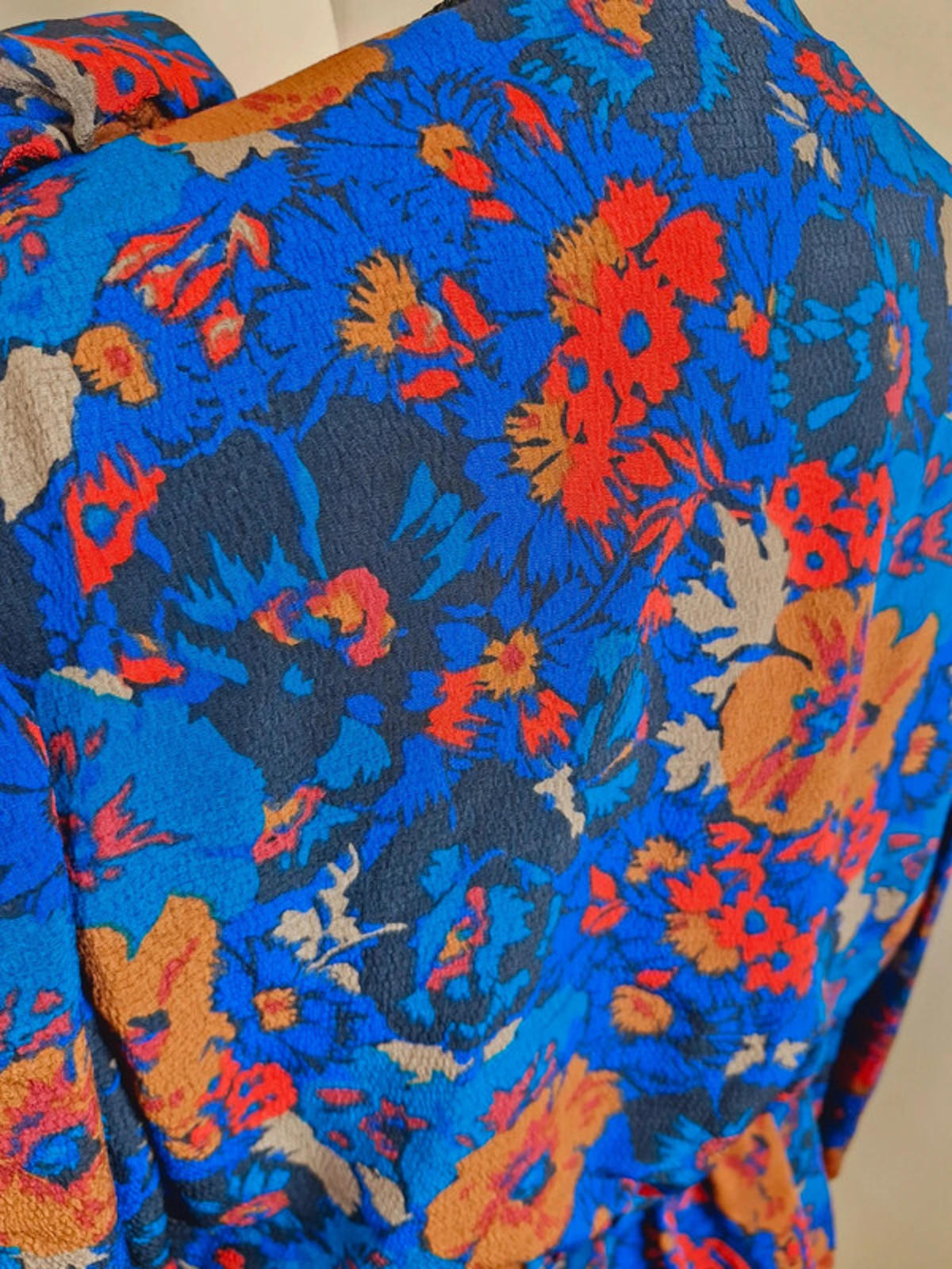 Long Sleeve Wrap Top Jacket M