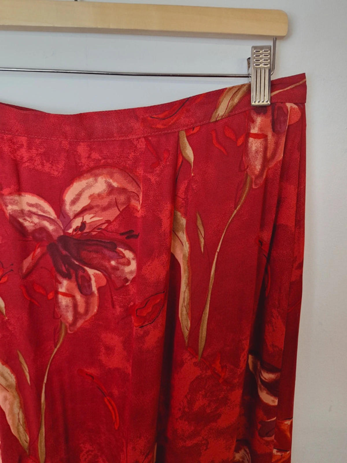 Womens Vintage St Michael Long Slip Midi Skirt UK16