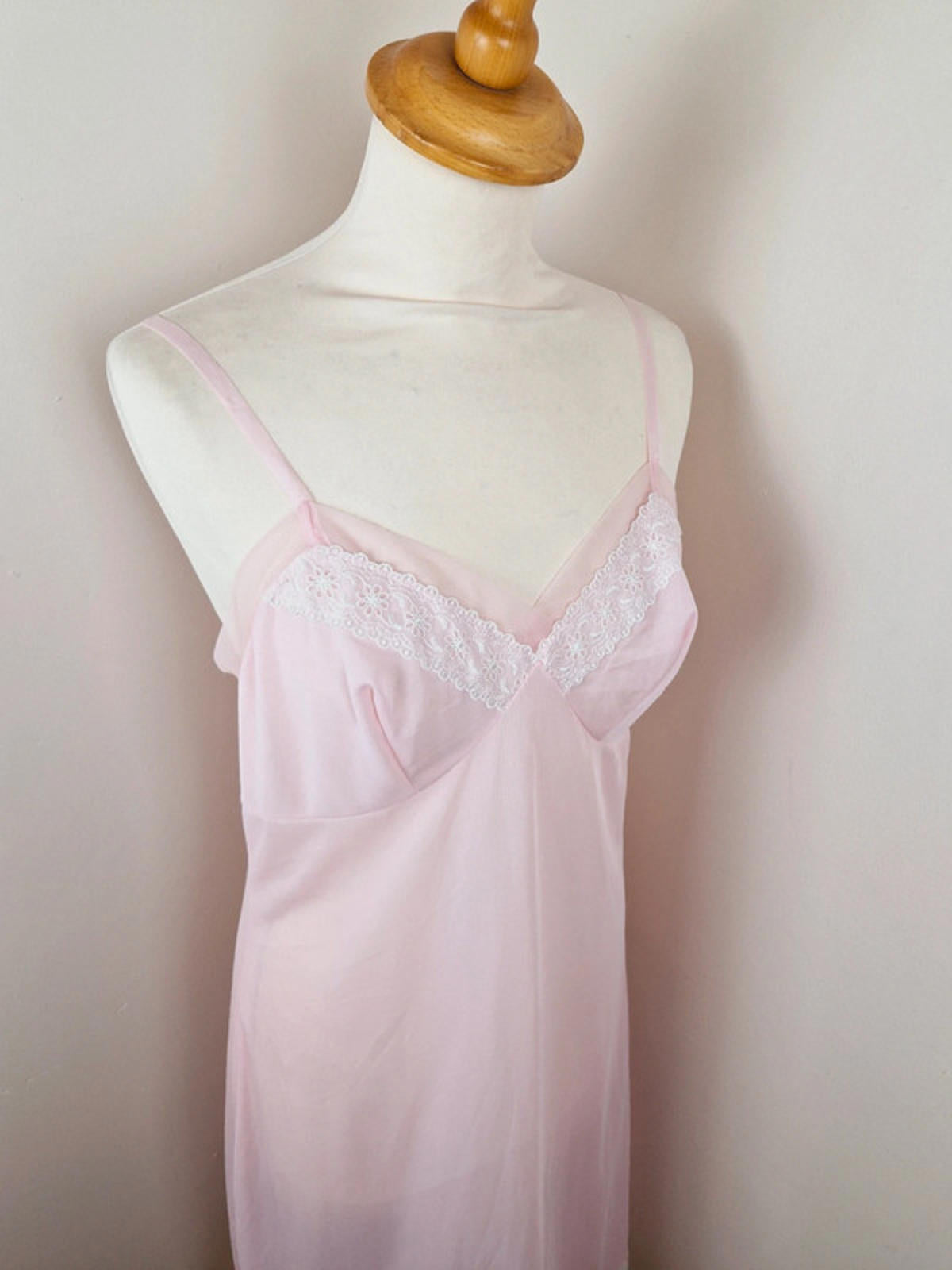 1960s Night Slip Dress S UK8
