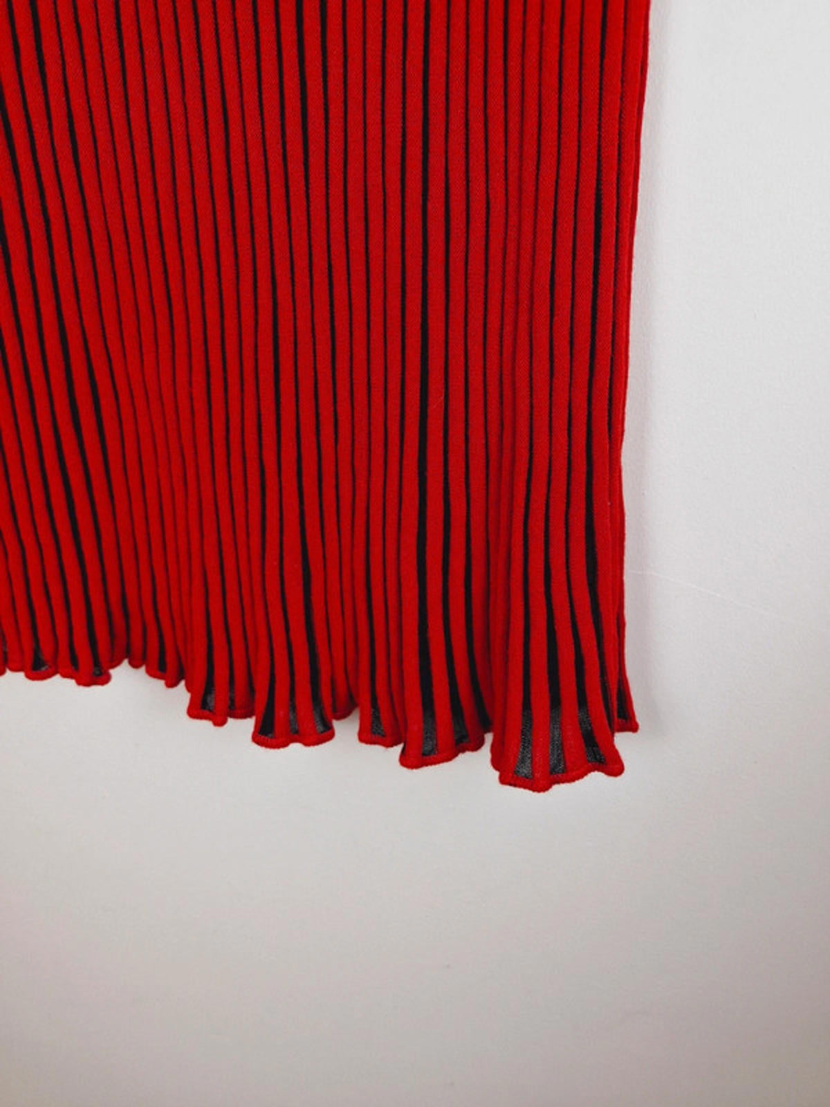 Midi Slip Striped Skirt UK10 S