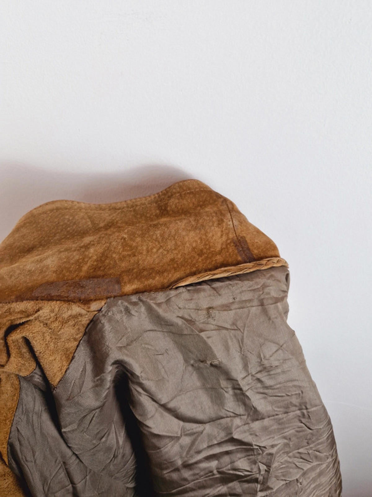 Mens 1970s Suede Jacket L