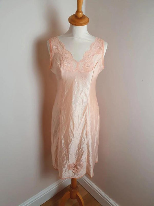 1960s Slip Dress S UK8