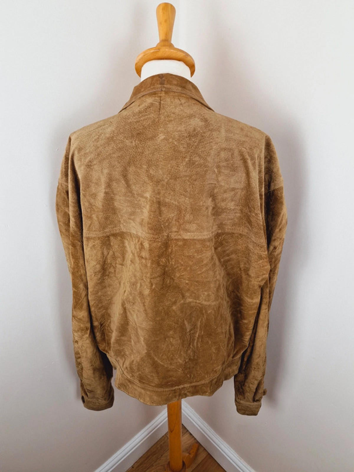 Mens 1970s Suede Jacket L
