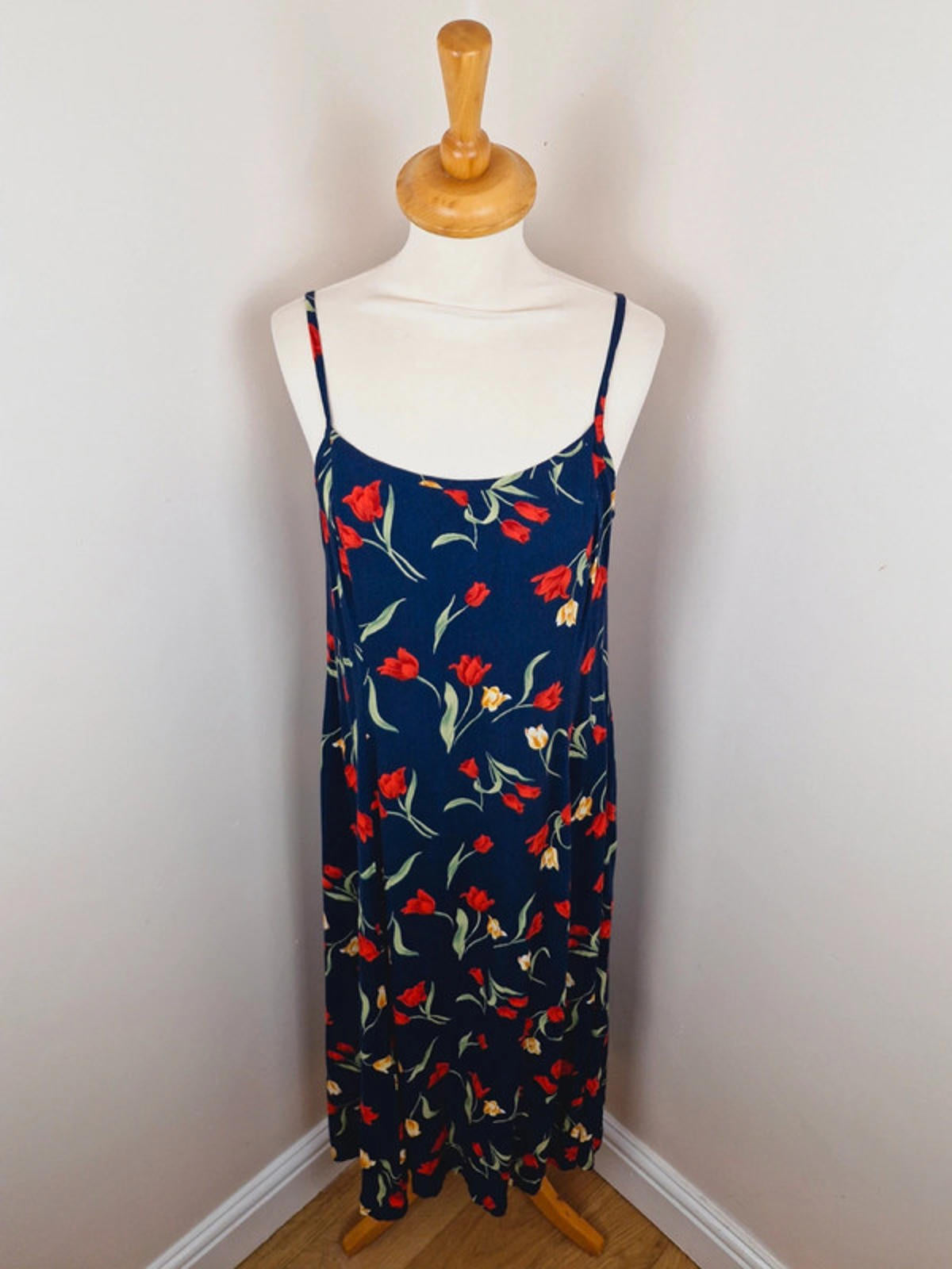 Long Tulip Slip Dress M