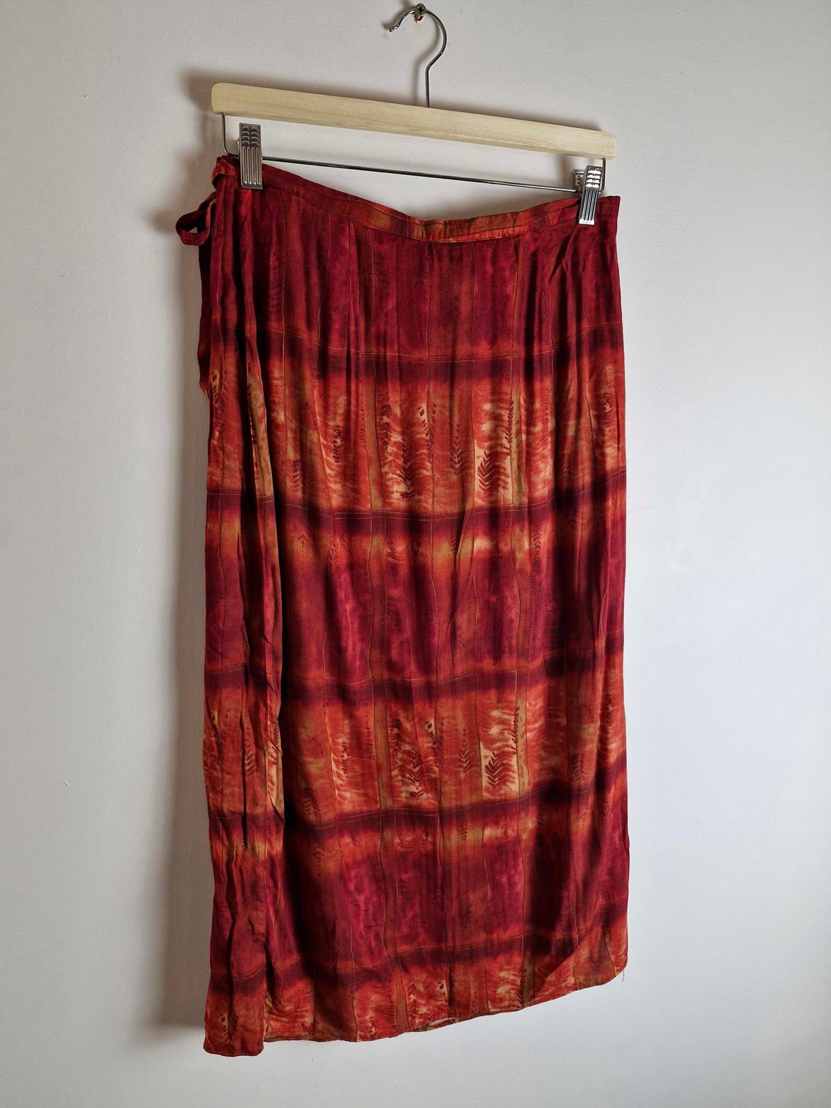Wrap Slip Skirt UK14 M L