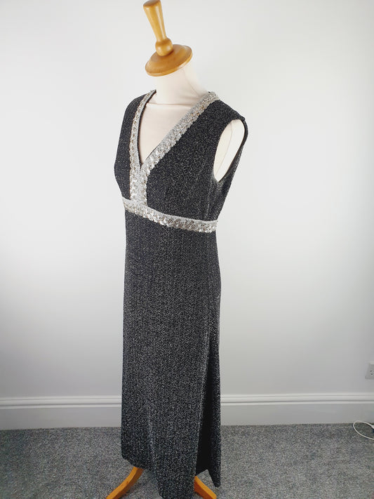 1960s Evening Maxi Dress
