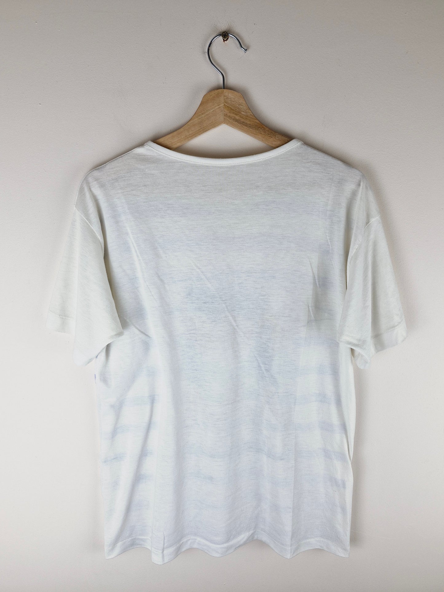 Vintage Lilac & White Tshirt Top