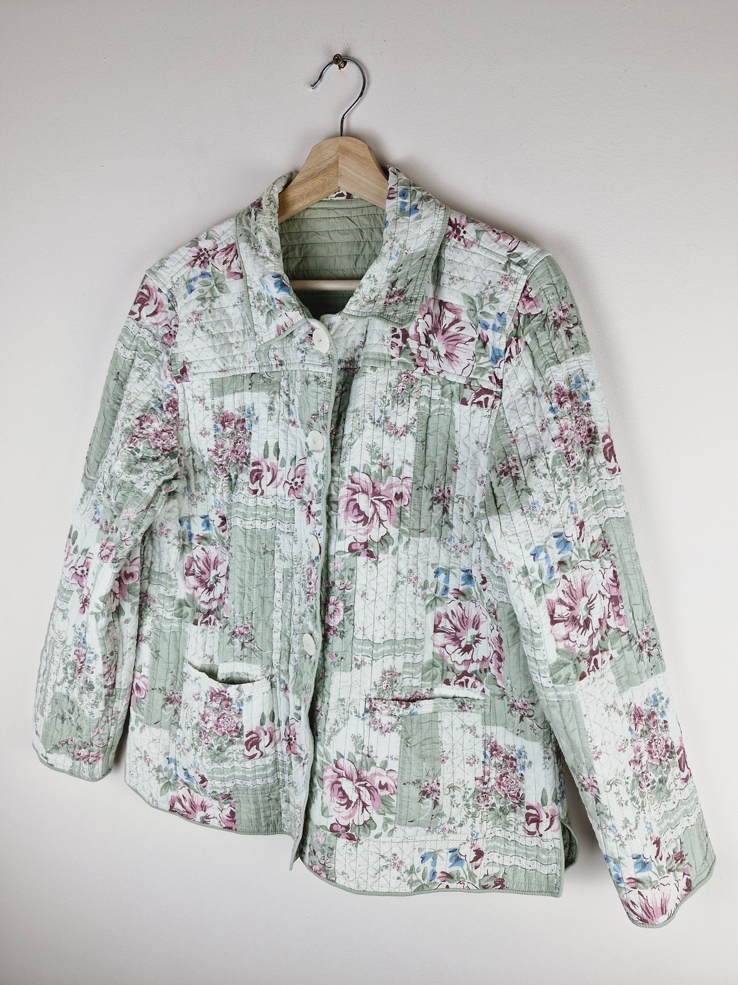 Reversible Quilted Pastel Jacket