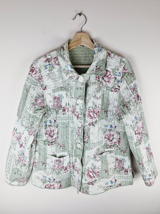 Reversible Quilted Pastel Jacket